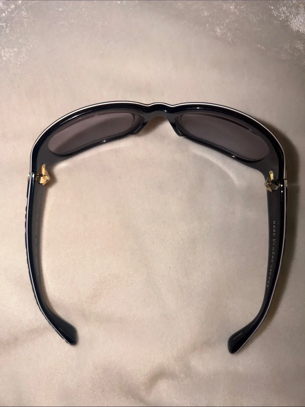 Vintage Marc Jacobs Black and White Sunglasses
